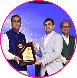 Awarded as "GUJARAT NU GAURAV" by the CHIEF MINISTER of Gujarat Shri VIJAY RUPANI. The felicitation was done considering extensive work of SNEH HOSPITAL in field of infertility & IVF treatment across Gujarat.